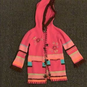 Girls hooded sweater